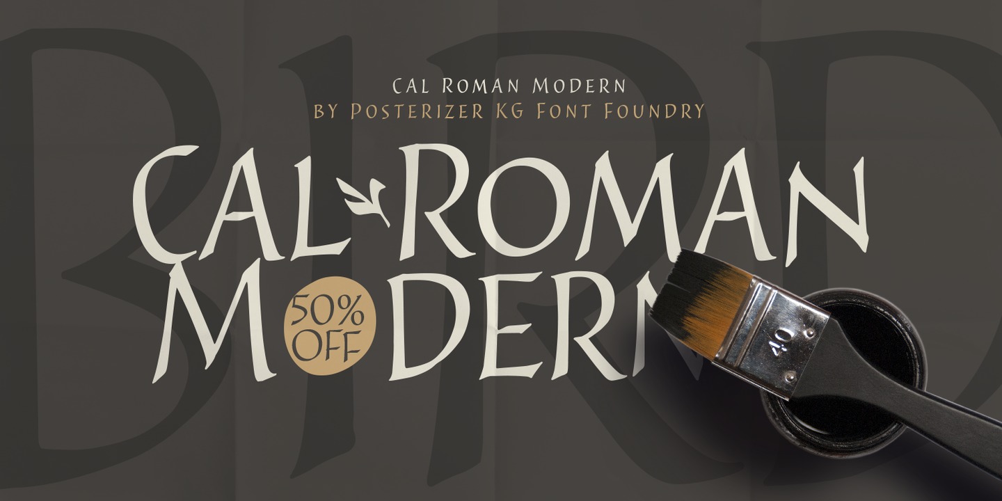 Font Cal Roman Modern